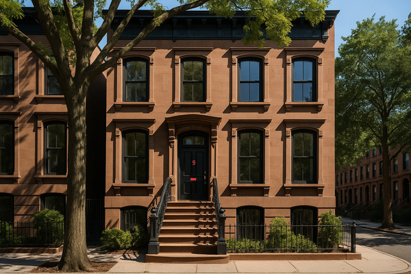 2BR rental in Brooklyn — Bed-Stuy MacDonough — 2BR brownstone garden